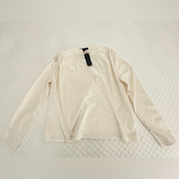 Banana Republic SATIN OFF-SHOULDER TOP ,Size S - Picture 2 of 3